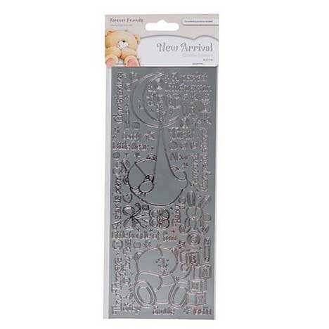 New Arrival Forever Friends Outline Stickers